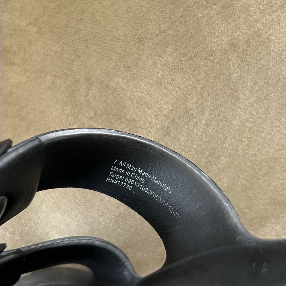 Target Black Sandals - Picture 4 of 4